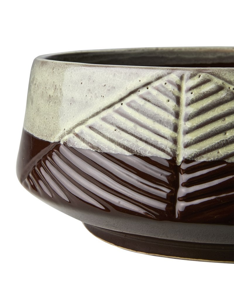 VILLE Skål, Brun/elfenben