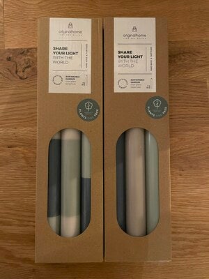 Ljus 3-pack 30cm Gradient Layered 19h