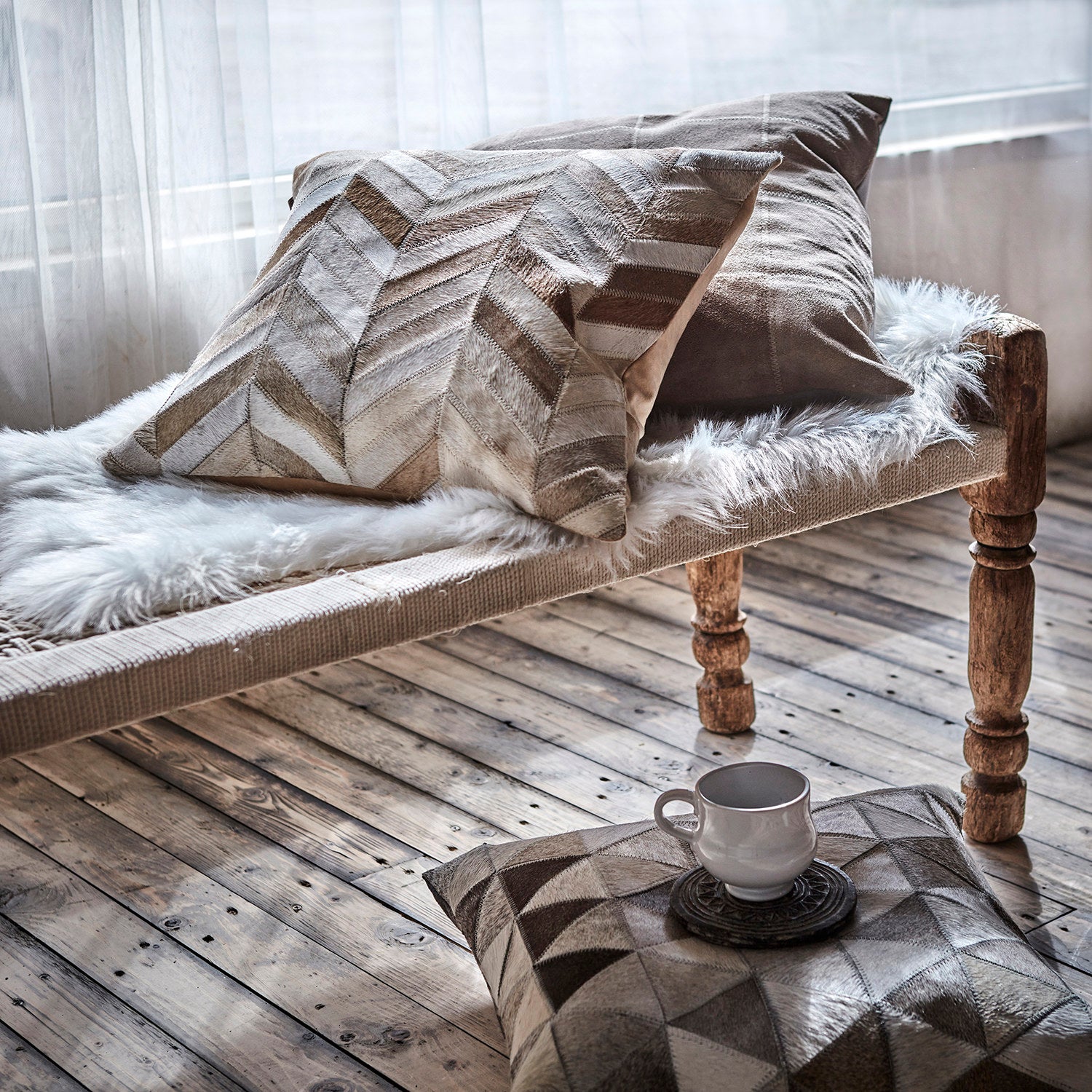 SAVANNA Kuddfodral, Beige