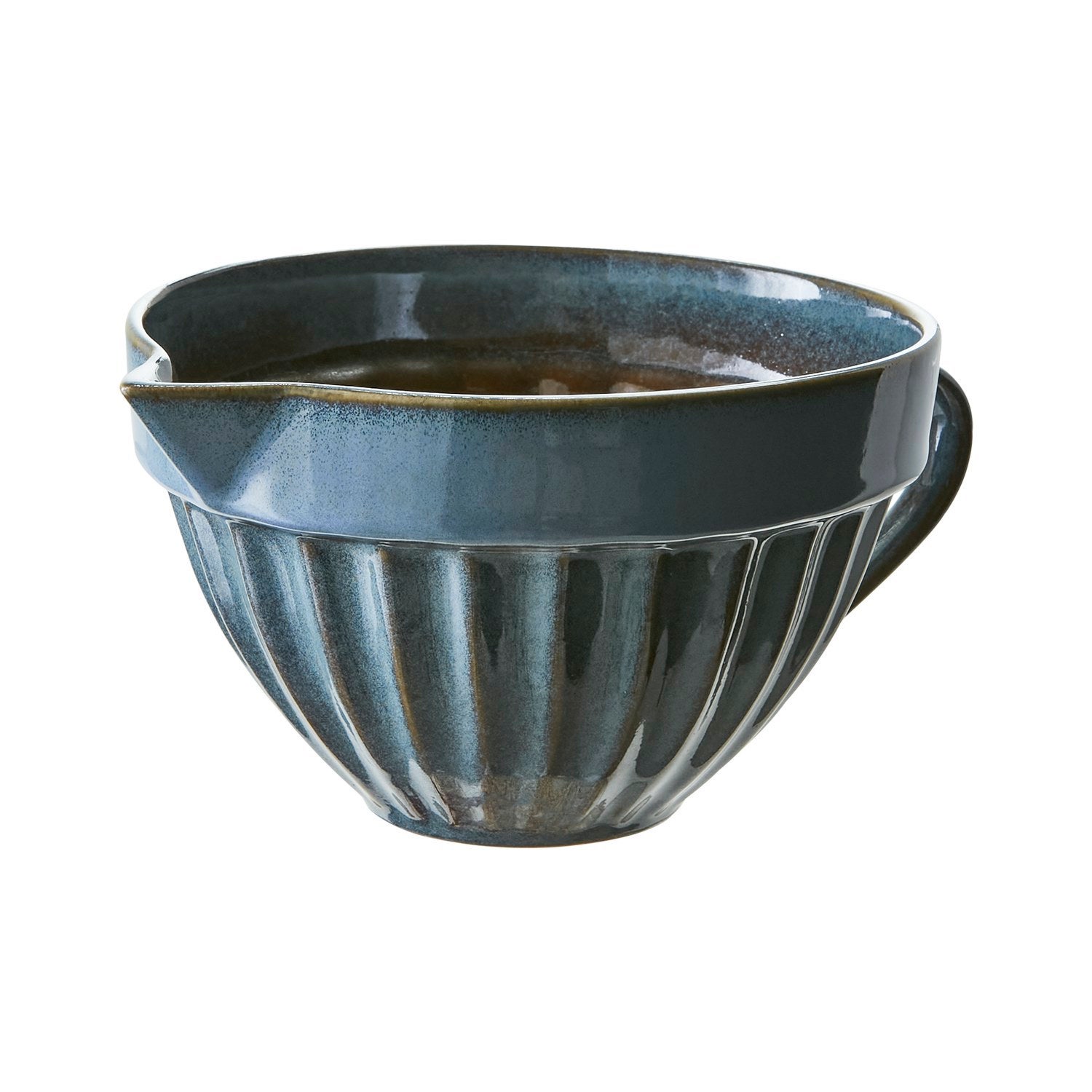 COSTA Skål med pip, Mörkgrön/brun