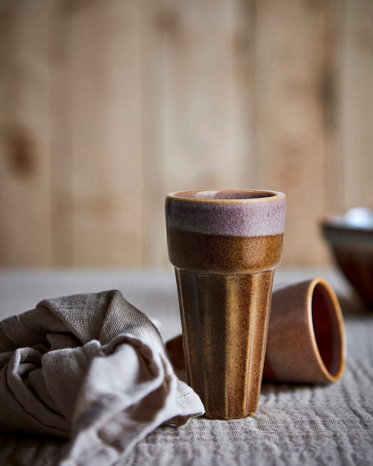 COSTA Kopp M, Brun/flerfärgad