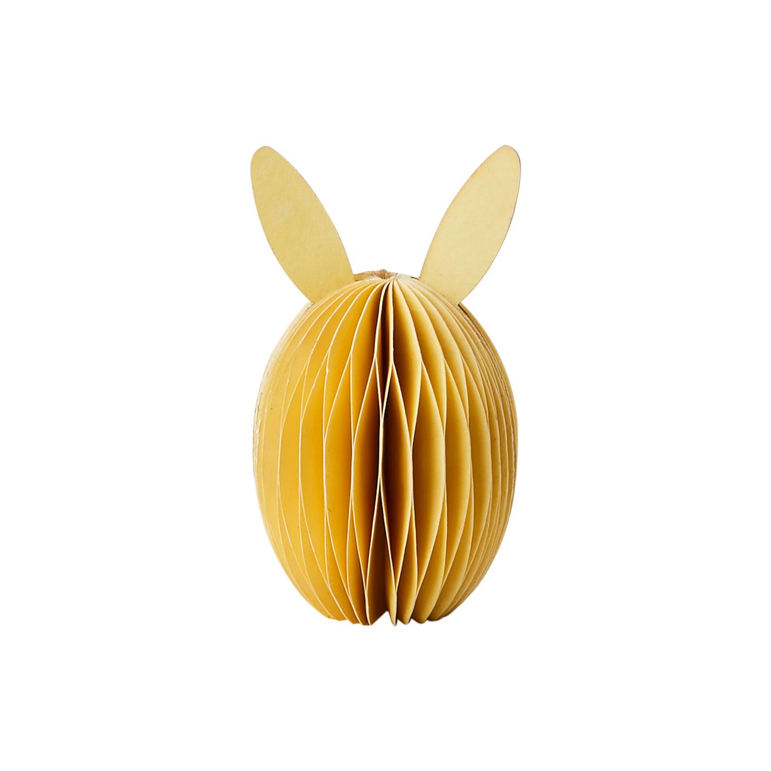 BUNNY Påskkanin i papper – Gul