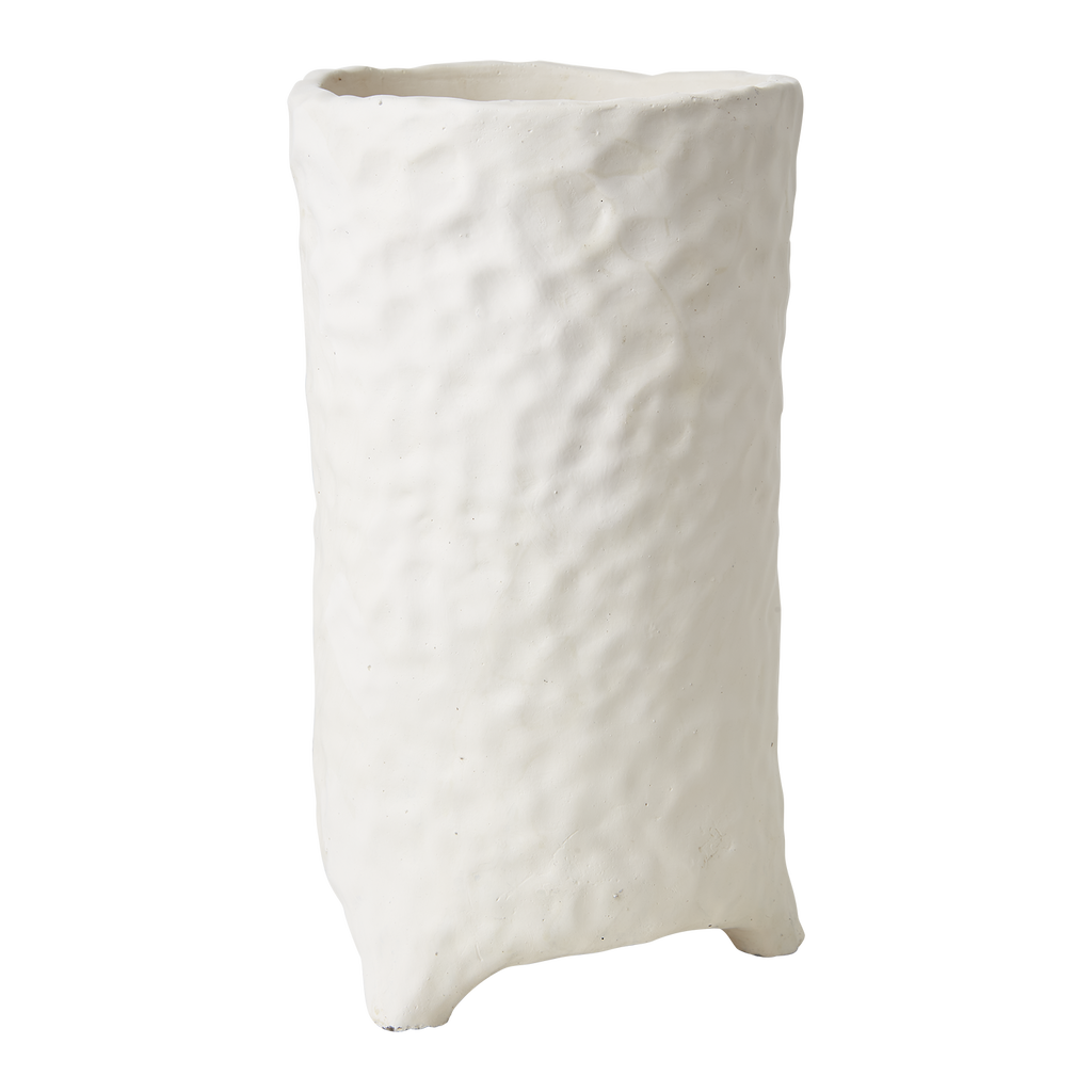 CREAM kruka L Ø31xH42 cm, elfenben