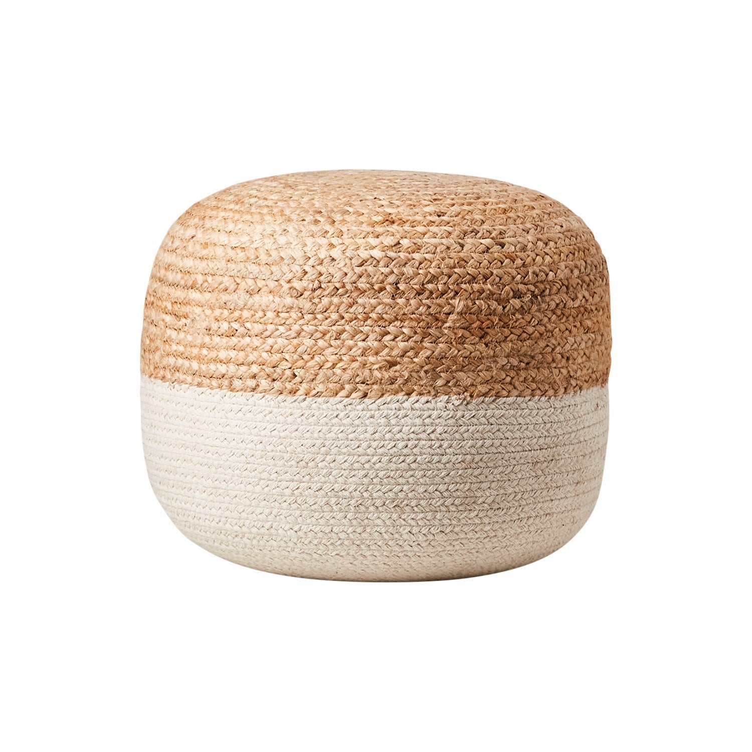 JUNI Sittpuff, Natur/elfenben