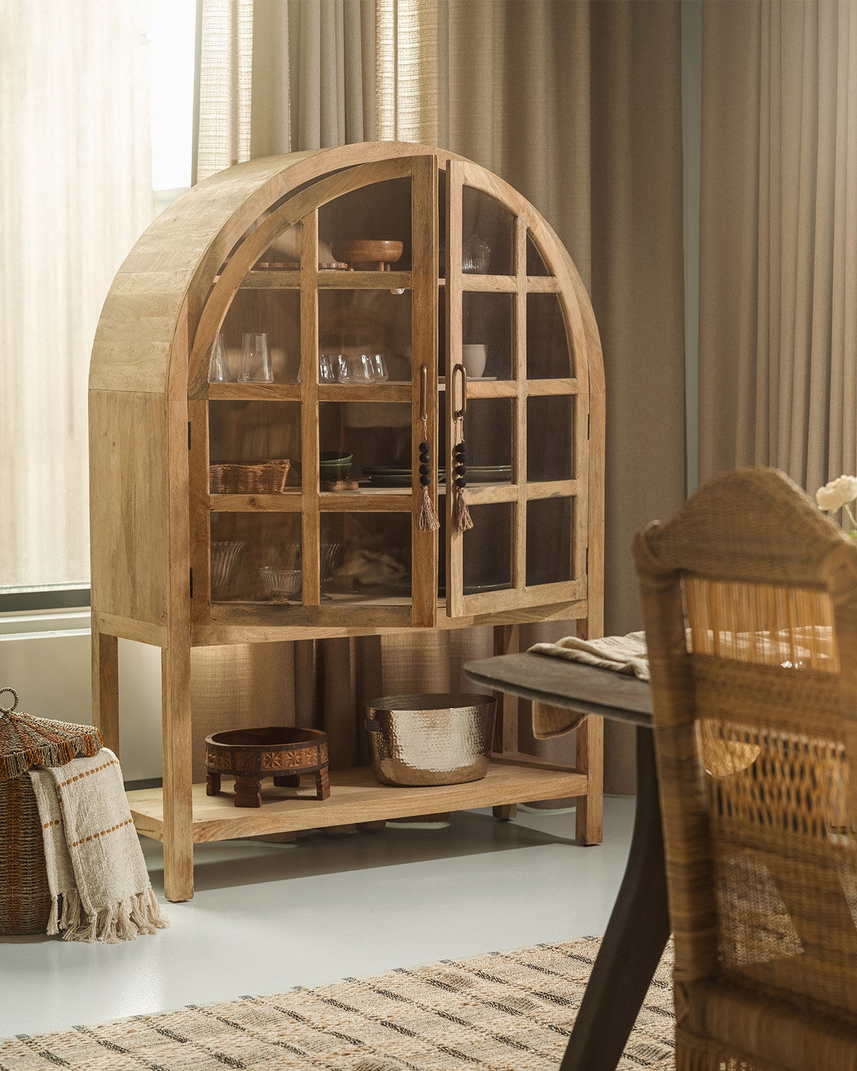 RIKO Vitrinskåp, Natur