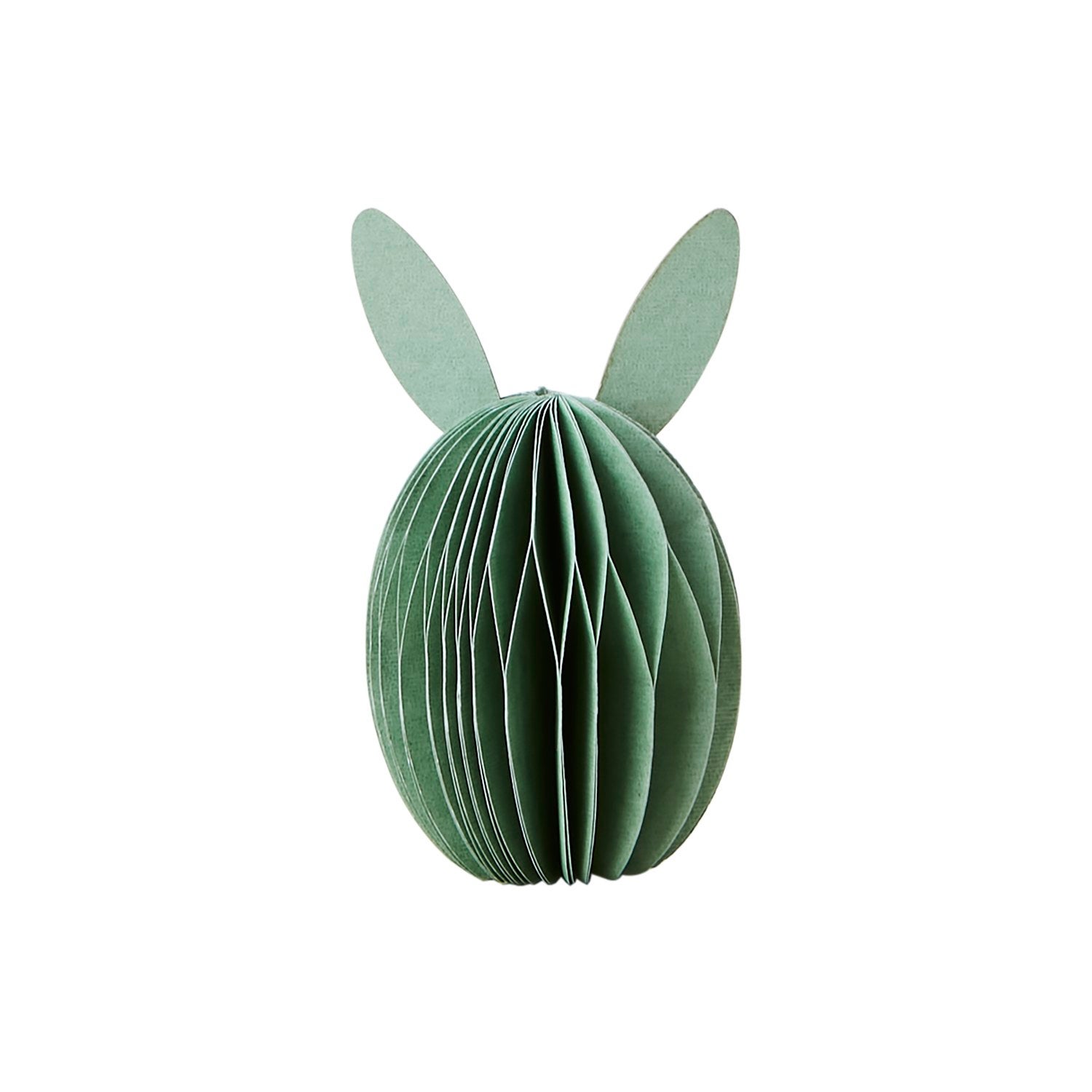 BUNNY Påskkanin i papper – Grön