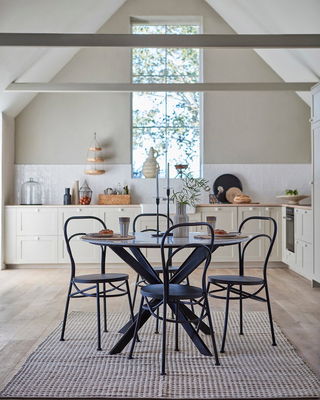 VENDELA matta XL 300x200 cm, svart