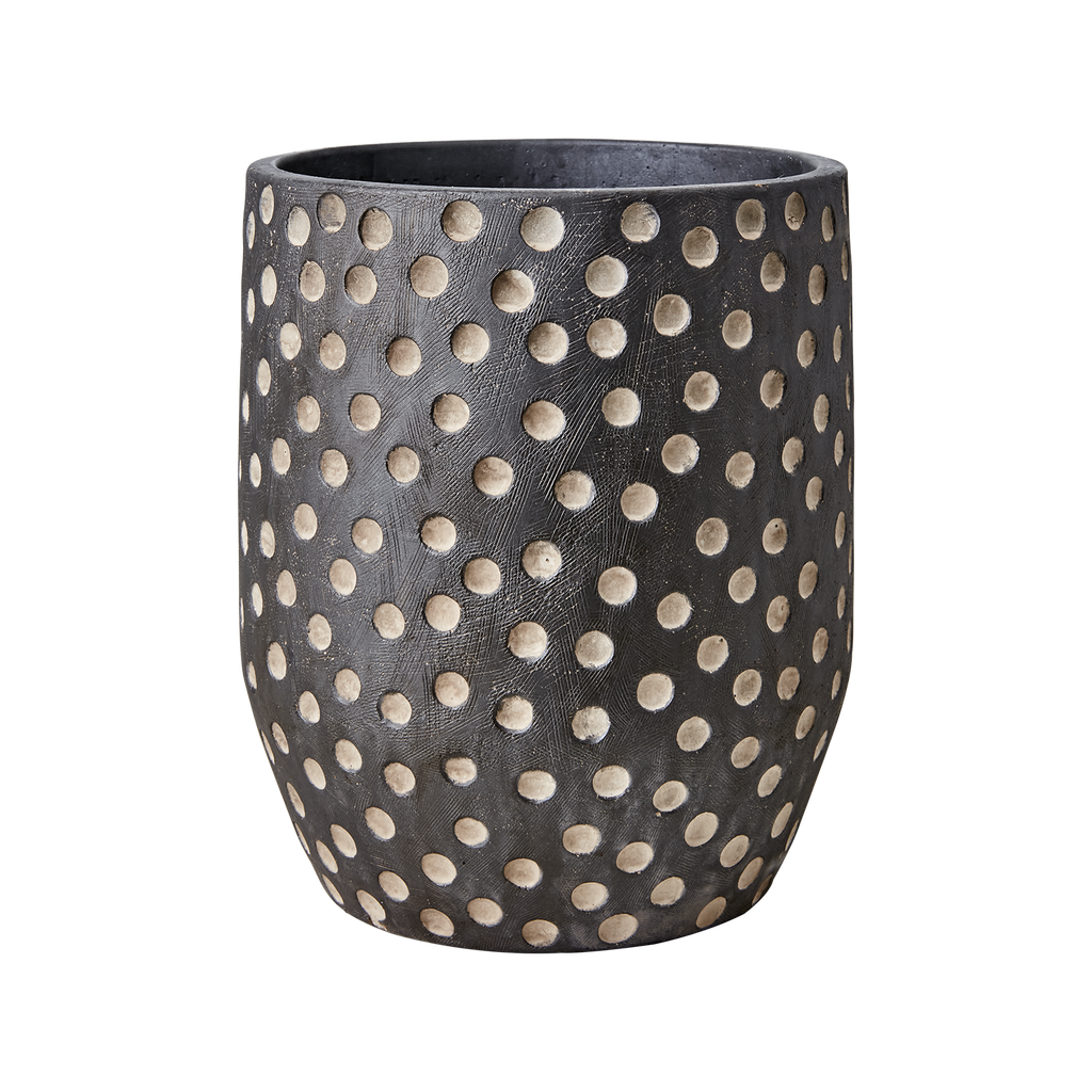 CAMILLE Kruka M, Svart/brun