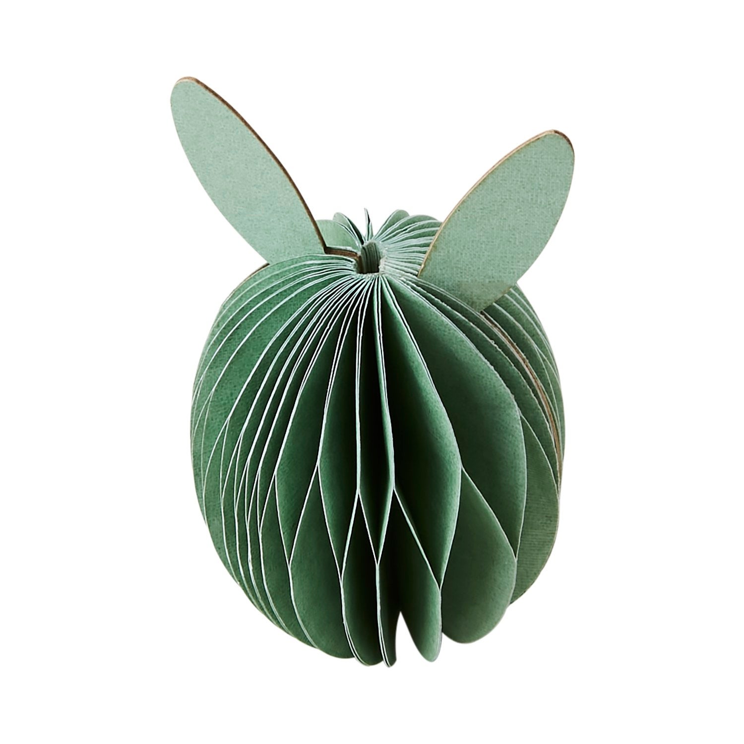 BUNNY Påskkanin i papper – Grön