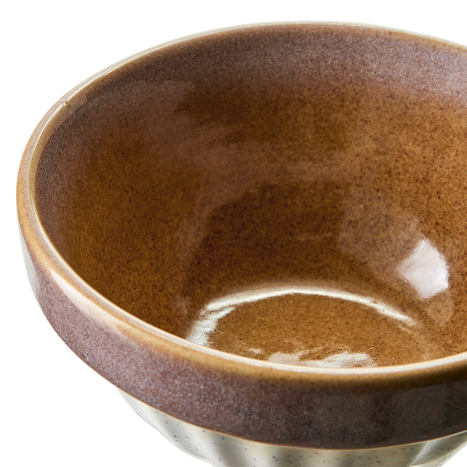 COSTA Skål M, Elfenben/senapsgul