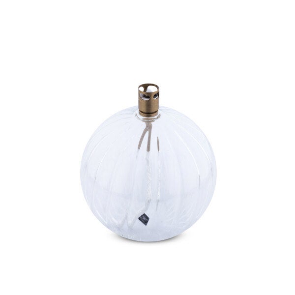 Oljelampa  Elegant klarglas 12cm