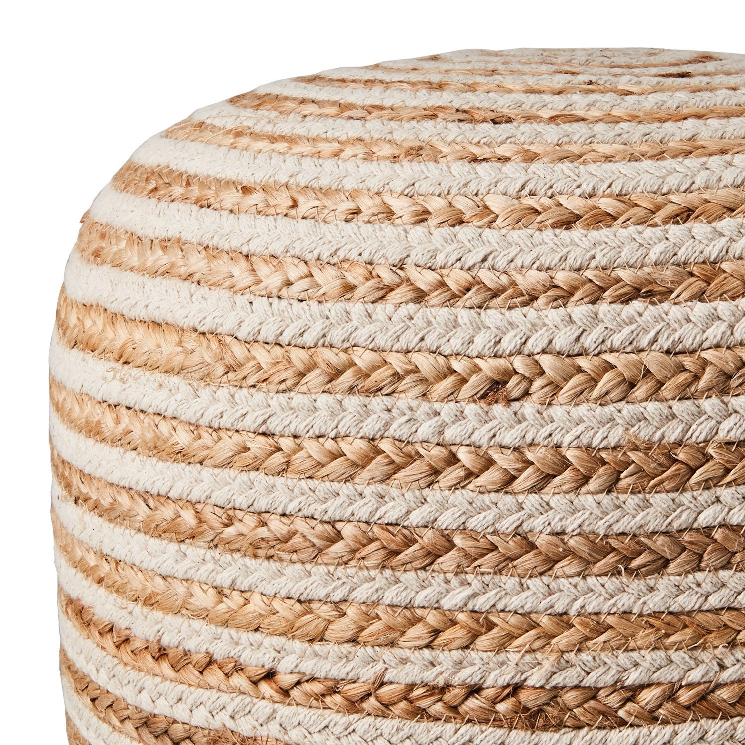 JUNI Sittpuff, Natur/elfenben