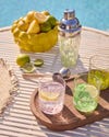 COCKTAIL Shaker, Klar/rosa