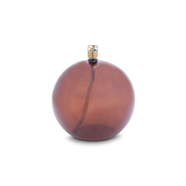 Oljelampa Cognac 14cm