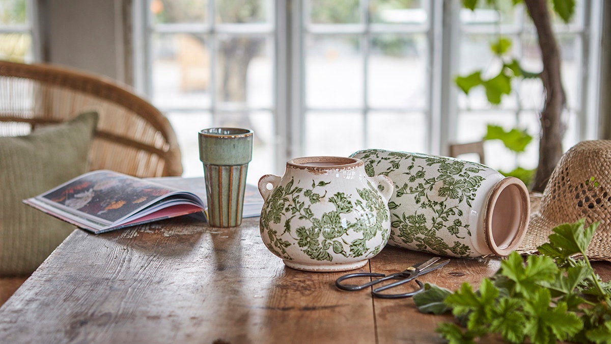 COSTA Kopp M, Brun/flerfärgad