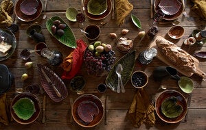 Riviera Hydrangea leaf - grön 17cm