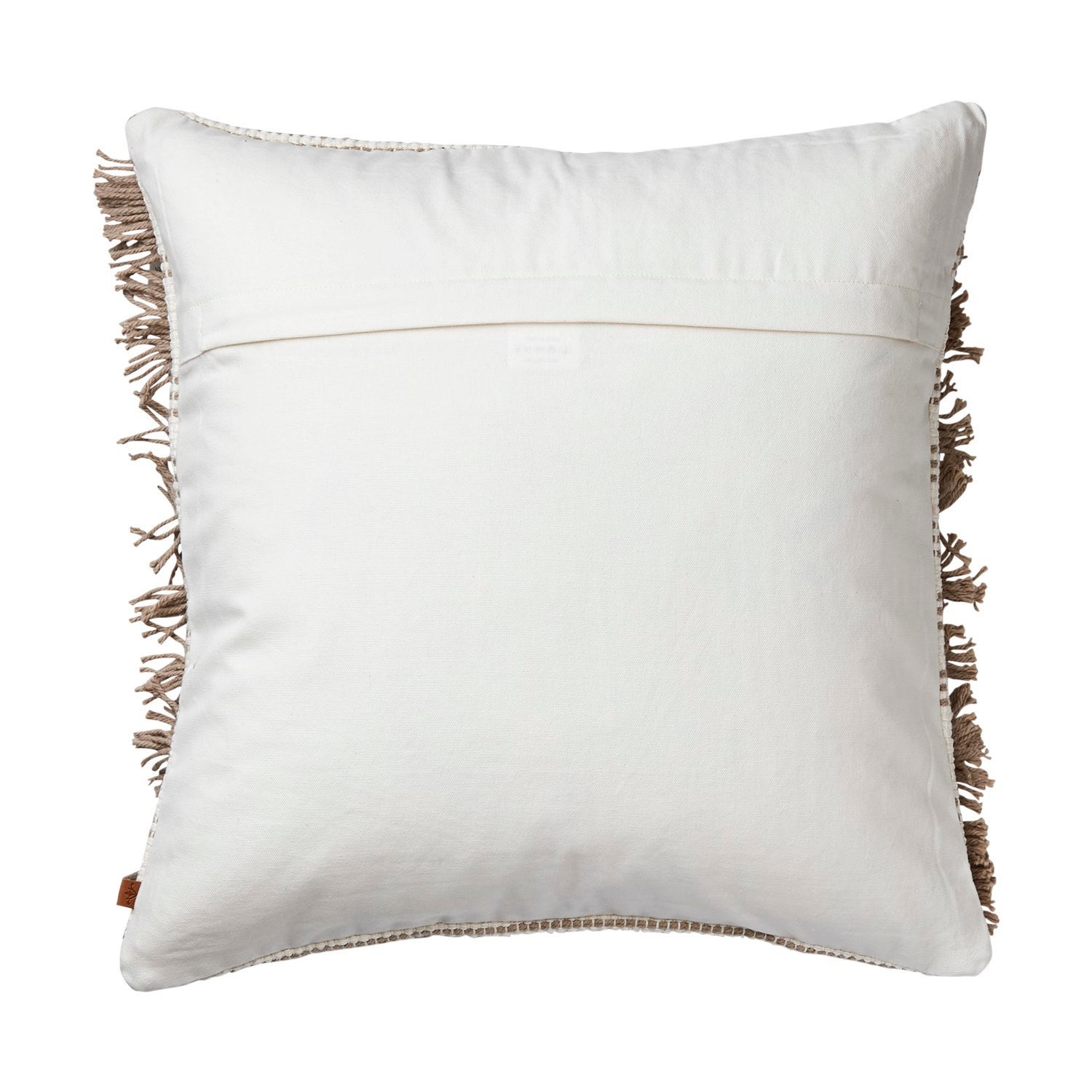 MINNA Kuddfodral, Vit/natur