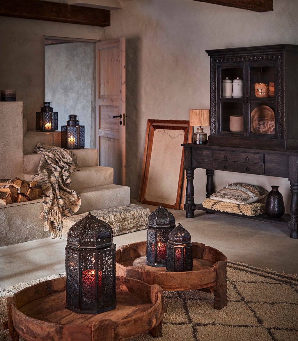 CARVE spegel, rund vit Ø115 cm