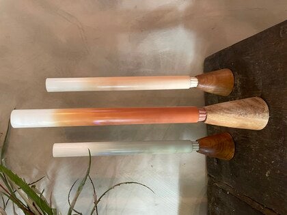 Ljus 3-pack 30cm Pine tree Gradient 19h