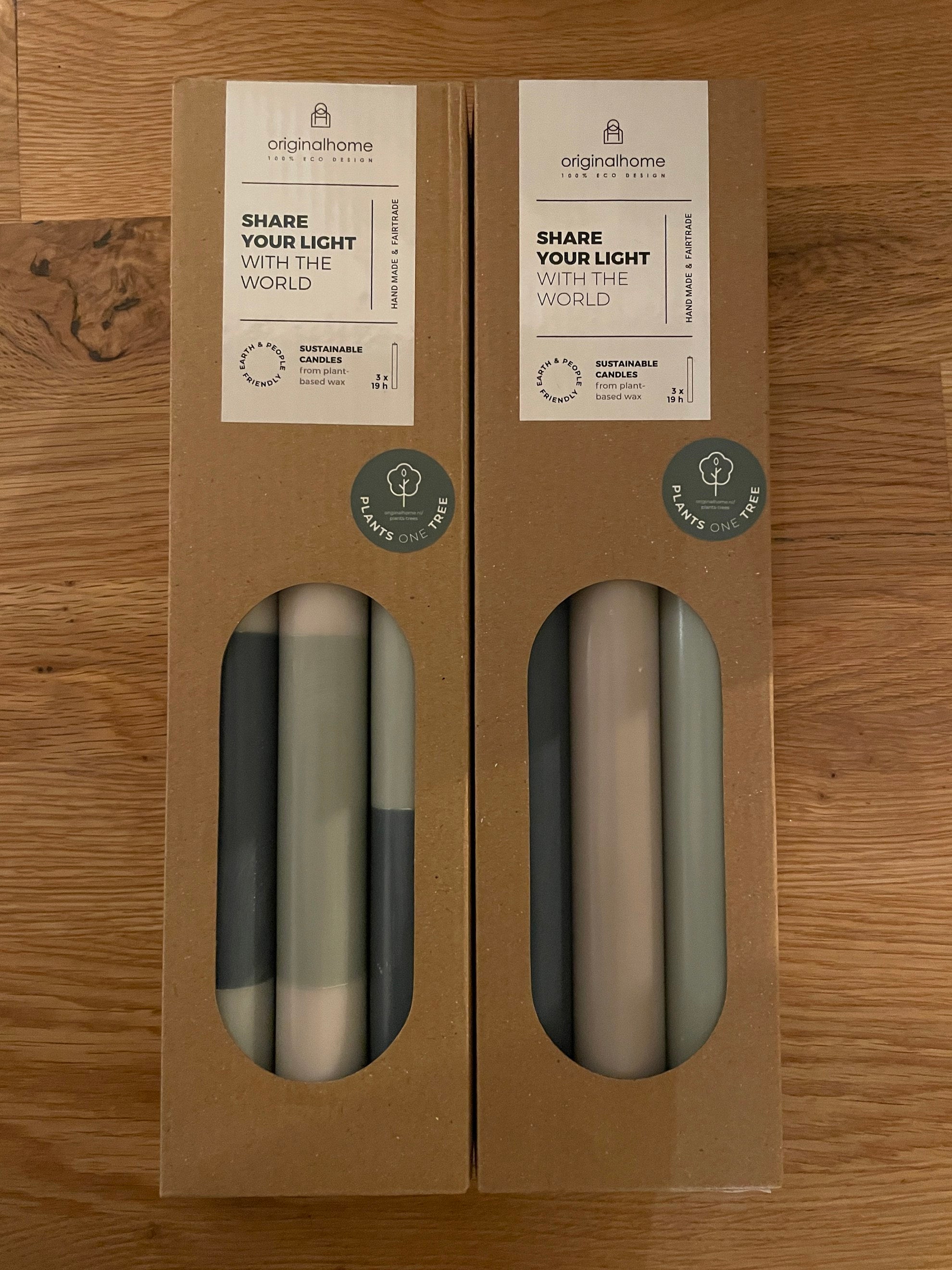 Ljus 3-pack 30cm Gradient Layered 19h